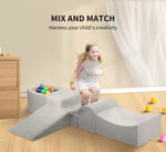 Bopeep Kids Foam Blocks Play Set Pit Climb Crawl Soft Indoor Activity Toys