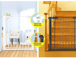 Levede Baby Safety Gate Adjustable Kid Pet Security Stair Barrier Door Extension