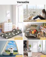 Dreamz Foldable Mattress Kids Pillow Bed Cushion Sofa Chair Lazy Couch 190x66cm