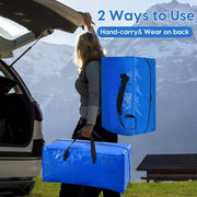 Moving Storage Bag Heavy Duty 2/4/6 Large Waterproof Backpack Strap House 2 PC