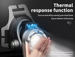 LED Outdoor Headlamp Camping Headlight Flashlight Head Torch Light Rechargeable.