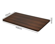 Levede Desktop For Motorised Adjustable Desk Electric Sit Stand Table 140X70CM