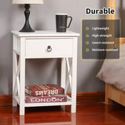 Levede 1x Bedside Tables Drawers Side End Table Storage Cabinet Nightstand