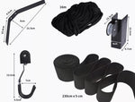 Monvelo Kayak Hoist Pulley 54KG Bike Holder Lift Garage Ceiling Storage Rack