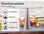 Fly Repellent Fan Automatic Bugs Flies Trap Keep Away Home Outdoor Repeller Camp