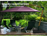 Mountview Outdoor Umbrella Base Stand Pod Weight Sun Beach Sand Patio Cantilever