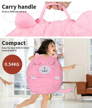 Mountview Sleeping Bag Child Pillow Stuffed Toy Kids Bags Gift Toy Cat 135cm S
