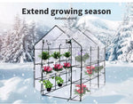 Levede Greenhouse Walk In 3 Tier Garden Shed PVC Cover Film Green House Tunnel