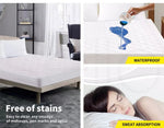 Dreamz Mattress Protector Topper Microfiber Waterproof Cover Double King Queen.