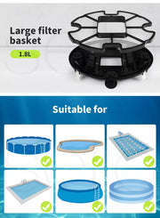 Spector Swimming Robotic Pool Cleaner Robotic Cordless Vacuum Inground  Automati