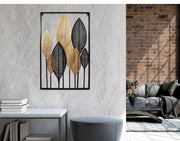 Large Metal Wall Art Leaf Tree Of Life Hanging Home Decor Sculpture Garden