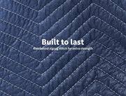 Traderight Moving Blanket Furniture Protection Quilted Removalist 1.8MX3.4M 5PCS