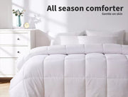 Dreamz Microfiber Quilt Queen Doona Hypoallergenic Winter All Season 250GSM