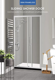 Levede Shower Screen Screens Door Seal Enclosure Glass Panel Frameless Hinges