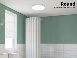 Emitto 3-Colour Ultra-Thin 5CM LED Ceiling Light Modern Surface Mount 36W