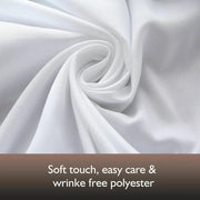 Dreamz Microfibre Quilt Cover Set Duvet Doona Pillow Case Reversible Use AllSize