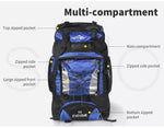 Military Backpack Tactical Camping Hiking Travel Rucksack Outdoor Trekking 80L
