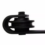 Levede Sliding Barn Double Door Hardware Track Roller Kit 2.4/3/3.6/4M Classic