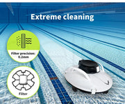 Spector Swimming Robotic Pool Cleaner Robotic Cordless Vacuum Inground  Automati