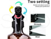 500ML Amber Glass Trigger Spray Bottle Essential Oil Aromatherapy Dispenser 4/6X