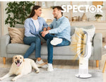 Spector Electric Portable Space Heater 1650W 2IN1 Bladeless Fan Remote Ceramic