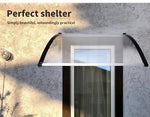 Mountview Window Door Awning Outdoor Canopy UV Patio Rain Cover DIY 1M X 1.5M