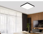 Emitto Ultra-Thin 5CM LED Ceiling Down Light Surface Mount Living Room Black 18W
