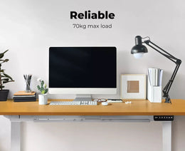 Levede Desktop For Motorised Adjustable Desk Electric Sit Stand Table 120X60CM