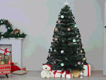 Santaco Christmas Tree 2.4M 8Ft Xmas Decorations Fibre Optic Multicolour Lights