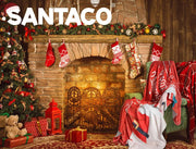 Santaco Throw Blanket Xmas Double Sided Warm Fleece Christmas Gift 200X150cm