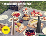 Fly Repellent Fan Automatic Bugs Flies Trap Keep Away Home Outdoor Repeller Camp