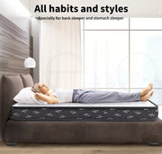 Dreamz Mattress Spring Queen Double King Single Bed Foam Medium Soft 16CM