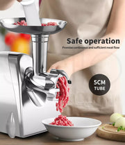 Spector 800W Electric Meat Grinder Mincer Sausage Filler Kibbe Maker Stuffer