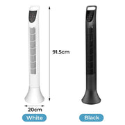 Spector Electric Tower Fan Oscillating Portable 3 Speed Air Cooler Timer Remote