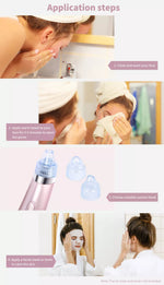 Electric Vacuum Pore Cleaner Blackhead Remover Acne Facial Suction Machine