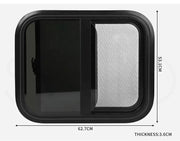 Manan Caravan Sliding Window Motorhome Float Horse RV UTE Camper 600mmx500mm