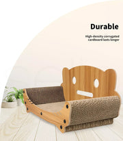 Pawz Cat Kitten Claw Scratching Board Post Scratcher Corrugated Cardboard Toy