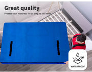Dreamz Mattress Bag Protector Plastic Moving Storage Dust Cover Carry Single