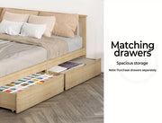 Levede Wooden Bed Frame Queen Double Single Rustic Mattress Base Solid Pine