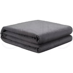 Dreamz 9KG Weighted Blanket Promote Deep Sleep Anti Anxiety Double Dark Grey