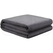 Dreamz 9KG Weighted Blanket Promote Deep Sleep Anti Anxiety Double Dark Grey