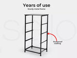 Levede Storage Cabinet Tower Chest of Drawers Dresser Tallboy 4 Drawer Bedside