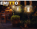 EMITTO Solar Powered LED Ground Garden Lights Path Yard Park Lawn Outdoor 60cm