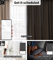 2X Blockout Curtains Blackout Window Curtain Draperies Pair Eyelet Bedroom Decor