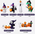 Halloween Inflatable Garden Decorations Party Led Lights Kid Ghost Scary Decor