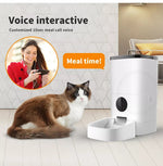 Pawz 6L  Auto Feeder Pet Automatic Camera Cat Dog Smart Wifi App Food Dispenser