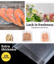 Food Vacuum Sealer Storage Bags Fresh Saver Kitchen Sealing Commercial Grade