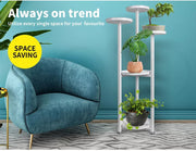 Levede Plant Stand Outdoor Indoor Flower Pots Rack Garden Shelf Home Decor 120CM