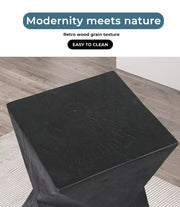 Levede Side Table Terrazzo End Tables Geometric Magnesia Concrete Stand Outdoor