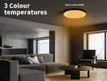 Emitto 3-Colour Ultra-Thin 5CM LED Ceiling Light Modern Surface Mount 60W